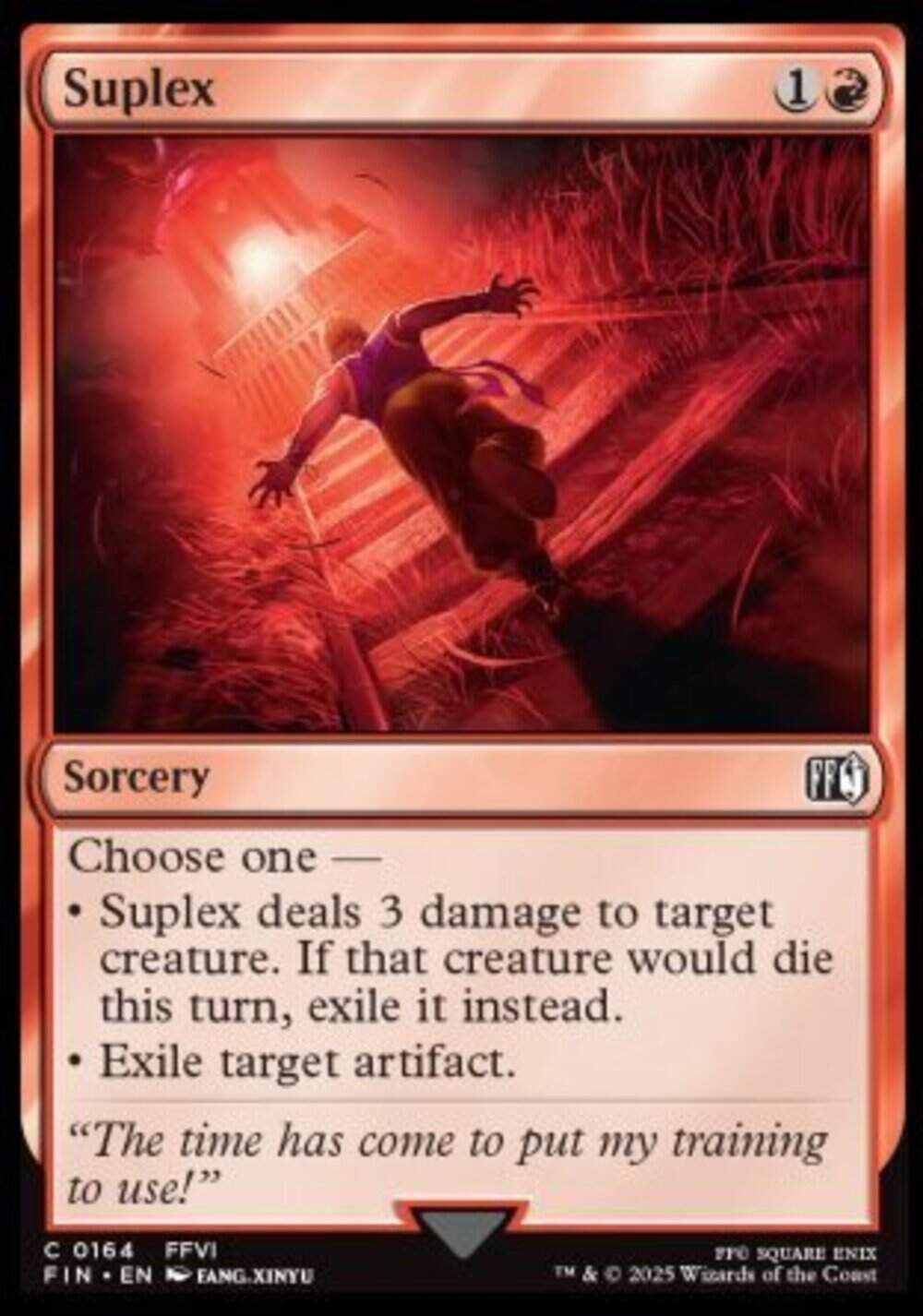 The art for Suplex, by Fang.Xinyu, depicts a much-memed moment from